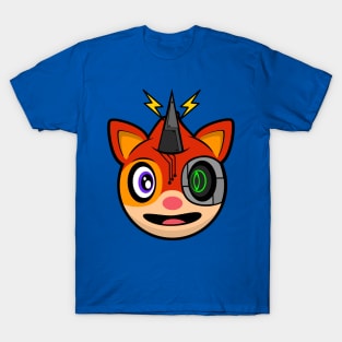 Happy Cyborg Squirrel Oskar T-Shirt